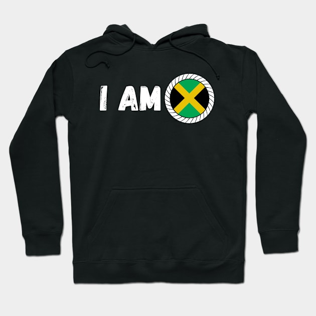 Jamaican Heritage Jamaica Roots Family DNA Flag Design Hoodie by OriginalGiftsIdeas